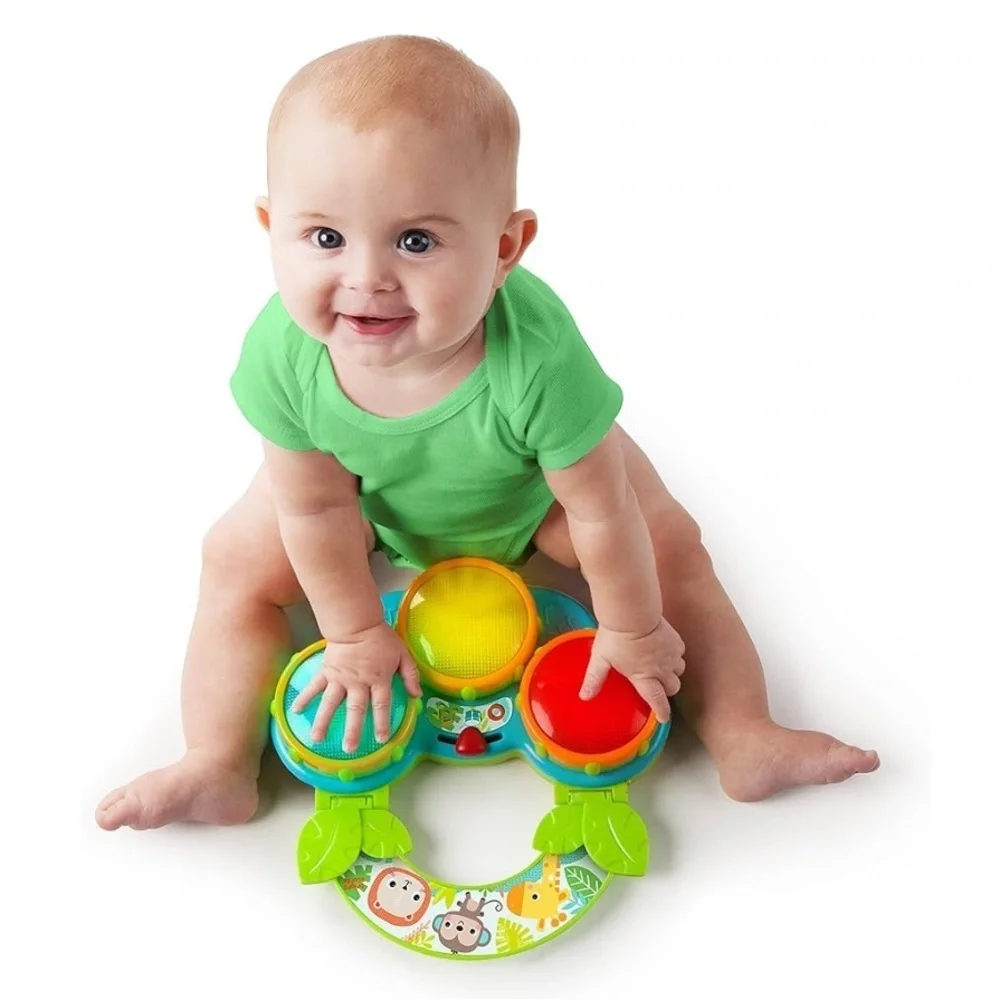 Bright starts musical Colorful safari beats Animal-Themed musical toy